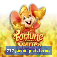 777g.com plataforma de jogos