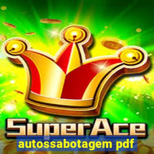 autossabotagem pdf