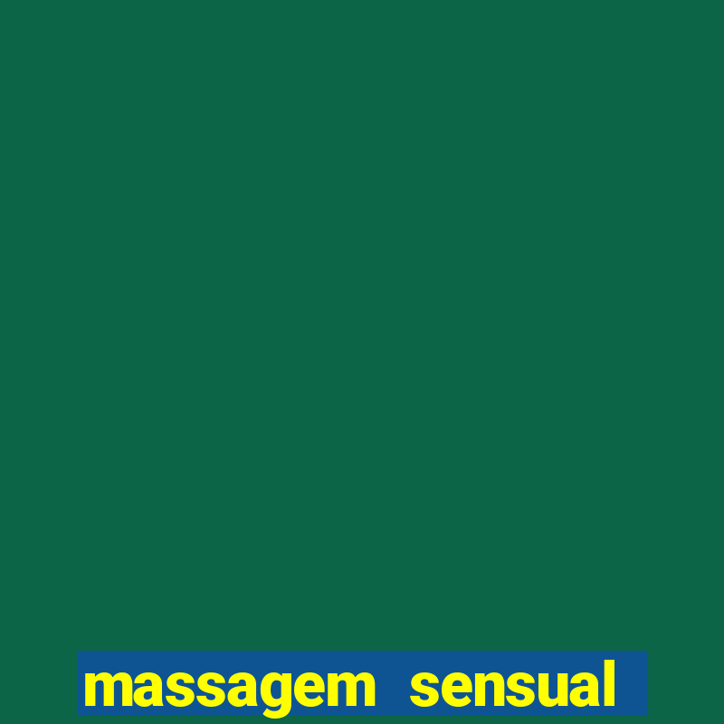 massagem sensual faria lima