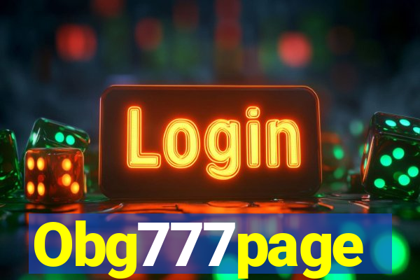 Obg777page