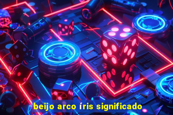 beijo arco íris significado