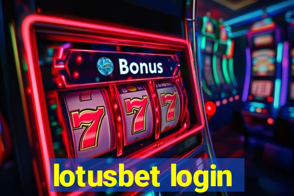 lotusbet login