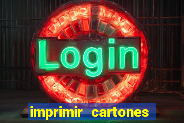 imprimir cartones de bingo