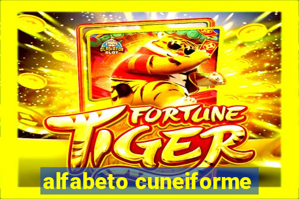 alfabeto cuneiforme