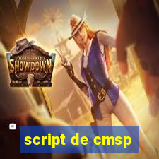 script de cmsp