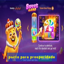 pacto para prosperidade