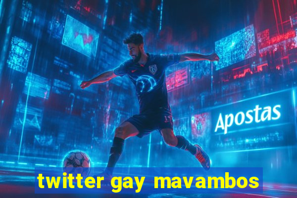 twitter gay mavambos