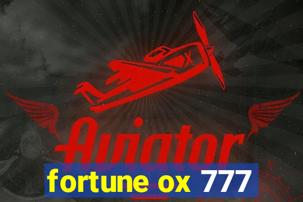 fortune ox 777