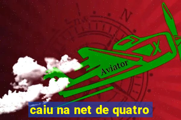 caiu na net de quatro