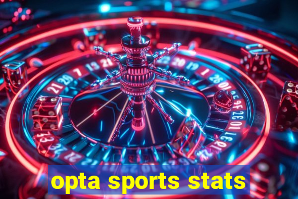 opta sports stats